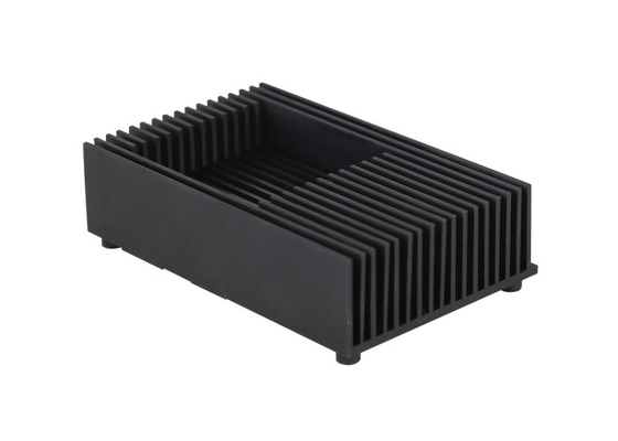 Polished Extruded Aluminum Heat Sink Enclosure Embedded Motion Controller Box