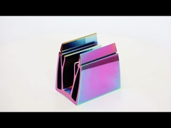 アルミ製のハンドレールエクストルーションプロファイル