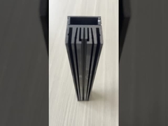 シルバー粉末塗装工業扇風機刃 / 冷却用アルミエクストルーションプロファイル刃