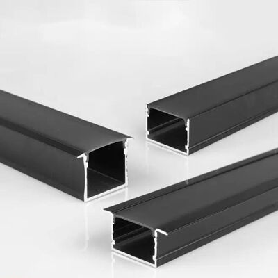 6063 T5 LED Aluminum Channel Profile Ambient Lighting Strip Extrusion Supplier