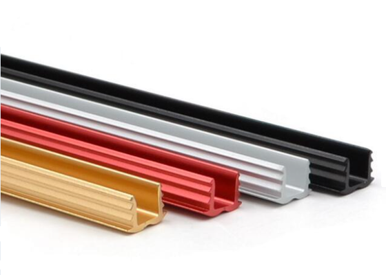 Colour Anodized 7055 Customized Aluminum Profile For Industrial Use