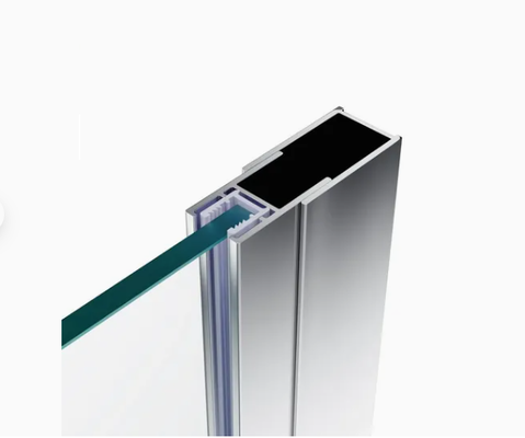 6061 T5 Mirror Polished Anodized Aluminum Extrusion Customized
