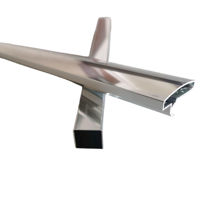 6061 T5 Mirror Polished Anodized Aluminum Extrusion Customized
