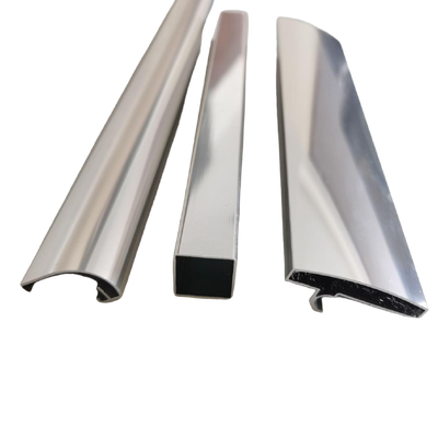 6061 T5 Mirror Polished Anodized Aluminum Extrusion Customized