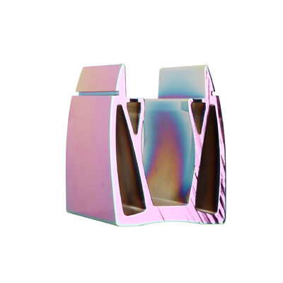 6063 T4 Customized Aluminum Profile Powder Painting Surface