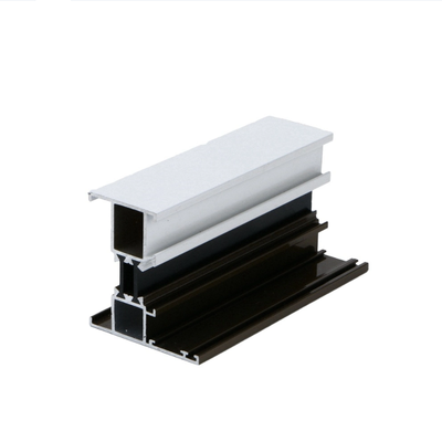 Anodizing 6005 Aluminum Extruded Curtain Wall Profile For Building Construction