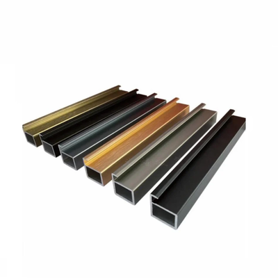 6063 6061 Aluminum Curtain Wall Profile Mill Finish