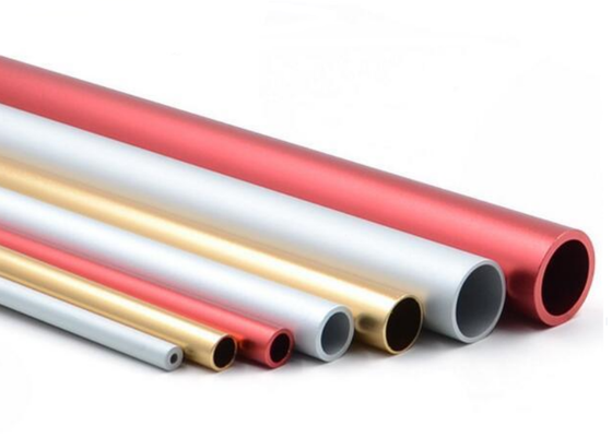 7075 Standard Aluminum Extrusion Profiles Tube Corrosion Resistance