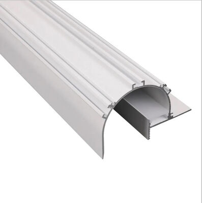 Aluminium Ambient LED Light Channel Frame Extrusion Profile for Closet Ceiling