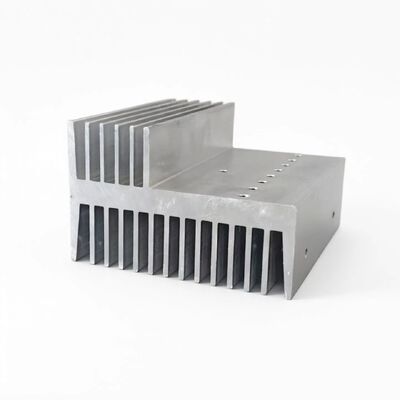 High Density Skived Fin Heat Exchanger Aluminum Heat Sink Enclosure