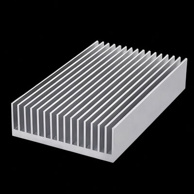 Custom Extruded Aluminum Heat Sink High Density Fin Aluminum Skived Heatsink for Electronic IC Power Module Cooling