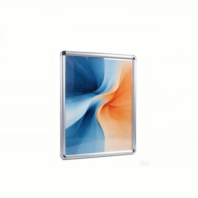 Matt Silver Anodized Aluminum Snap Open Poster Photo Frame Aluminum Display Frame