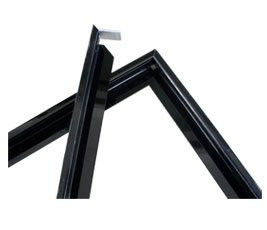 30 × 25 mm の黒 PVDF の訓練/曲がることのアルミニウム太陽電池パネル フレーム