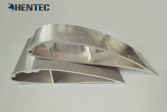 粉によって塗られたファン・ブレード アルミニウムはプロフィール冷却の刃のための突き出ました