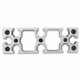6063銀色の陽極酸化されたアルミニウム放出はGB/T5237-2004の側面図を描きます