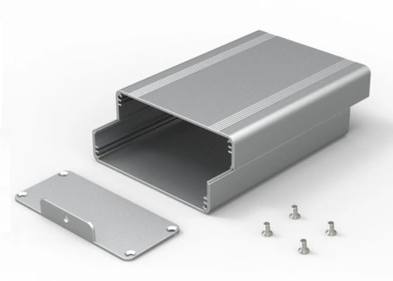 カスタマイズされた6063のアルミニウム形の解決PCBのエンクロージャ/障壁の保護ハウジング