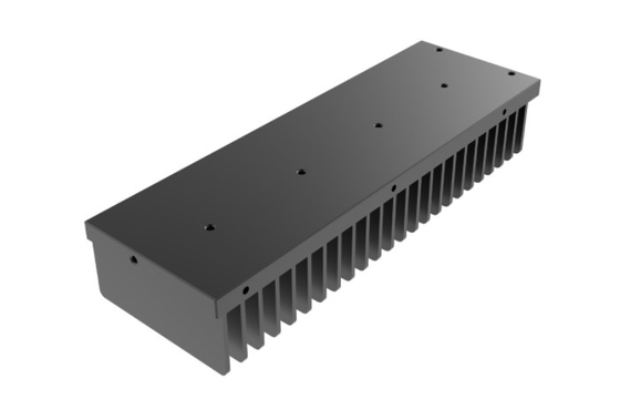 T66コンピュータ脱熱器放出はカリフォルニアの陽極酸化した電気泳動の6063を側面図を描く